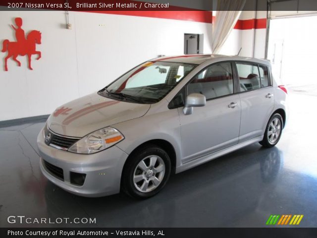 2007 Nissan Versa SL in Brilliant Silver Metallic