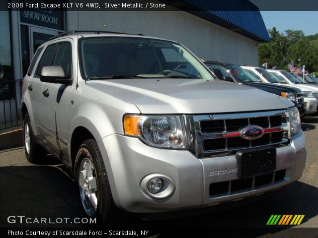 2008 Ford Escape XLT V6 4WD in Silver Metallic