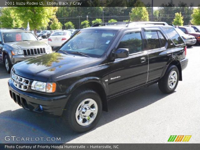 2001 Isuzu Rodeo LS in Ebony Black