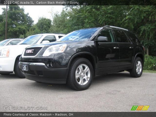 2011 GMC Acadia SL in Carbon Black Metallic