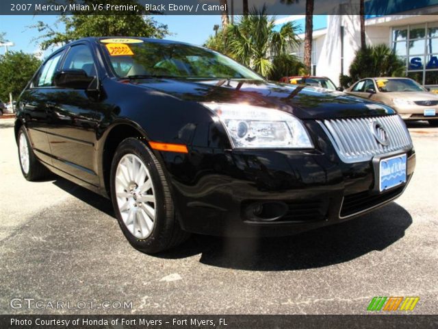 2007 Mercury Milan V6 Premier in Black Ebony