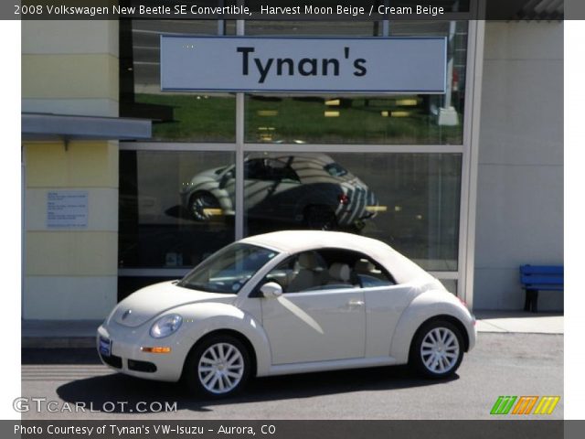 2008 Volkswagen New Beetle SE Convertible in Harvest Moon Beige