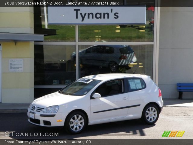 2008 Volkswagen Rabbit 2 Door in Candy White