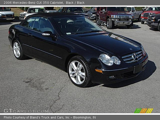 2006 Mercedes-Benz CLK 350 Cabriolet in Black