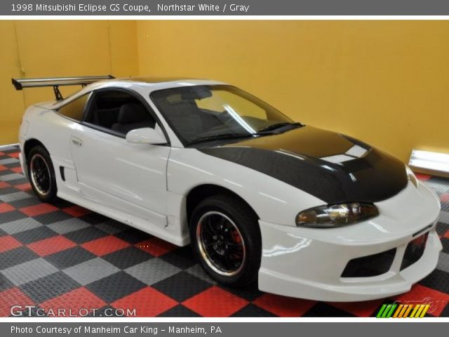 1998 Mitsubishi Eclipse GS Coupe in Northstar White