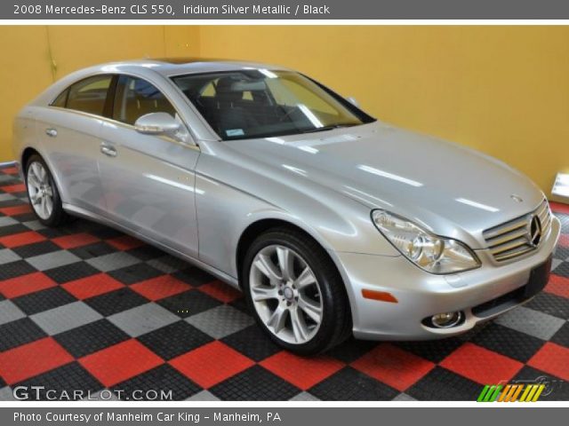 2008 Mercedes-Benz CLS 550 in Iridium Silver Metallic