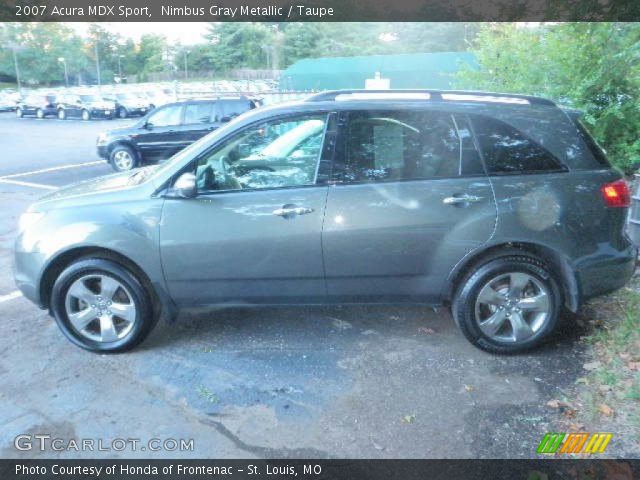 2007 Acura MDX Sport in Nimbus Gray Metallic