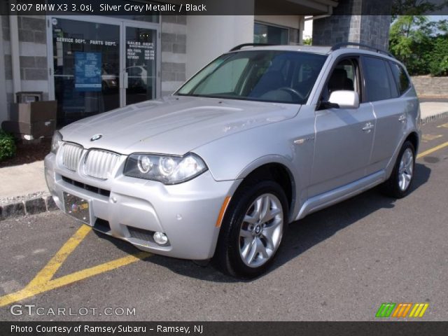 2007 BMW X3 3.0si in Silver Grey Metallic