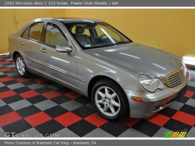 2003 Mercedes-Benz C 320 Sedan in Pewter Silver Metallic