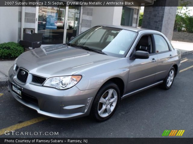 2007 Subaru Impreza 2.5i Sedan in Crystal Gray Metallic