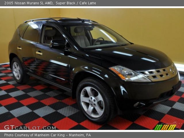2005 Nissan murano sl black #7