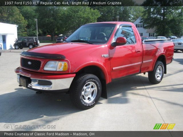 1997 Ford F150 XLT Regular Cab 4x4 in Bright Red