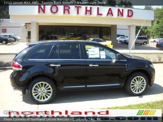 2011 Lincoln MKX AWD in Tuxedo Black Metallic