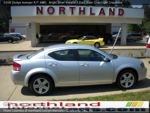 2008 Dodge Avenger R/T AWD in Bright Silver Metallic