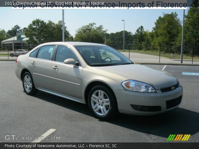 2011 Chevrolet Impala LT in Gold Mist Metallic
