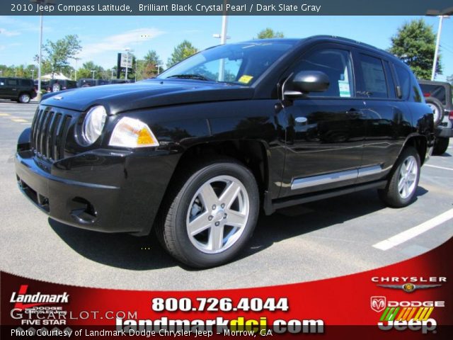 2010 Jeep Compass Latitude in Brilliant Black Crystal Pearl