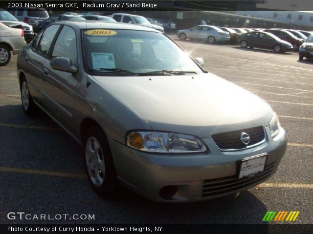 2003 Nissan Sentra GXE in Radium Gray