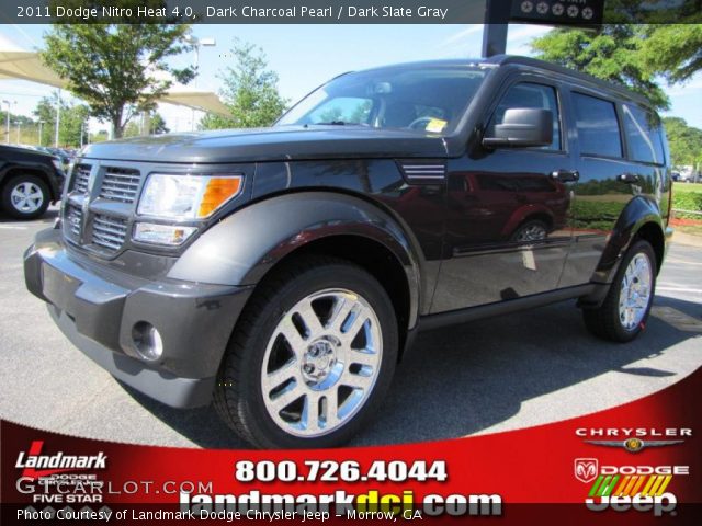 2011 Dodge Nitro Heat 4.0 in Dark Charcoal Pearl