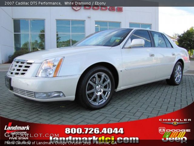 2007 Cadillac DTS Performance in White Diamond