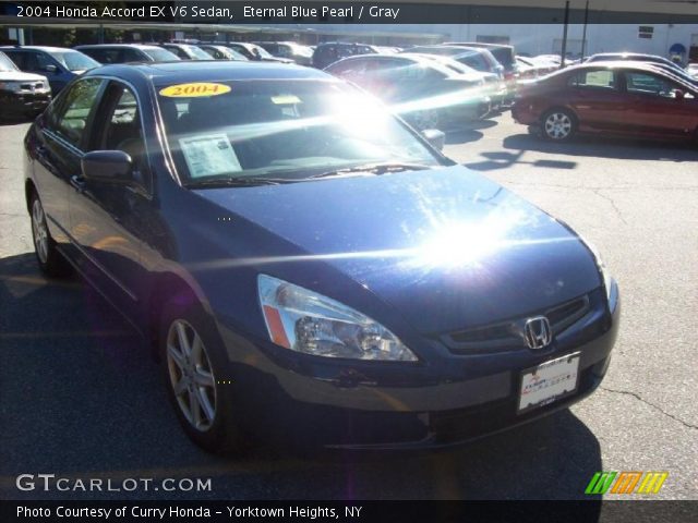 2004 Honda Accord EX V6 Sedan in Eternal Blue Pearl