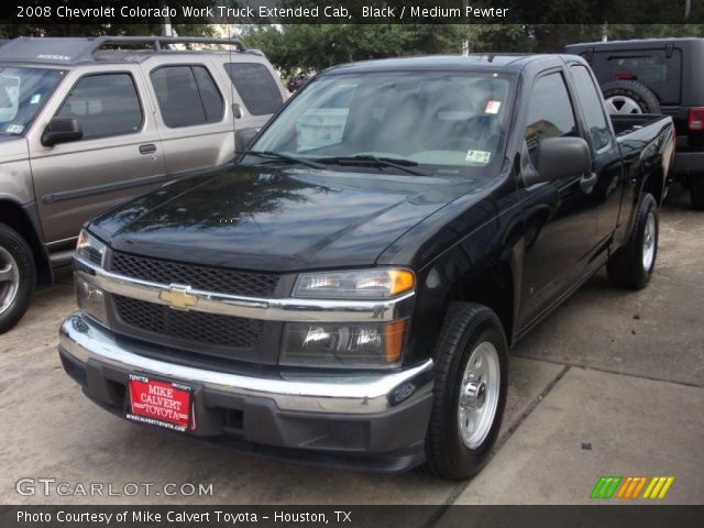 2008 Chevrolet Colorado Work Truck Extended Cab in Black