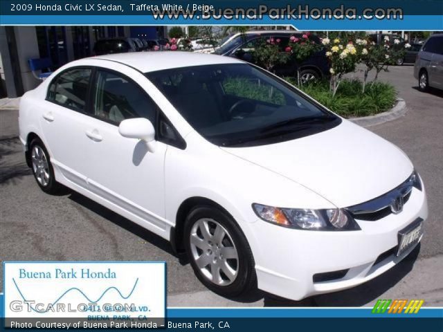 2009 Honda Civic LX Sedan in Taffeta White