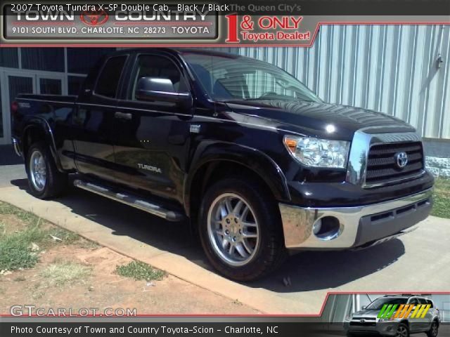 2007 Toyota Tundra X-SP Double Cab in Black