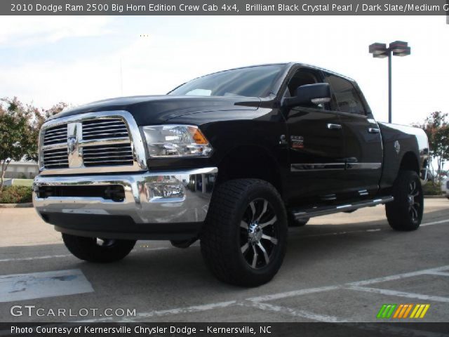 2010 Dodge Ram 2500 Big Horn Edition Crew Cab 4x4 in Brilliant Black Crystal Pearl