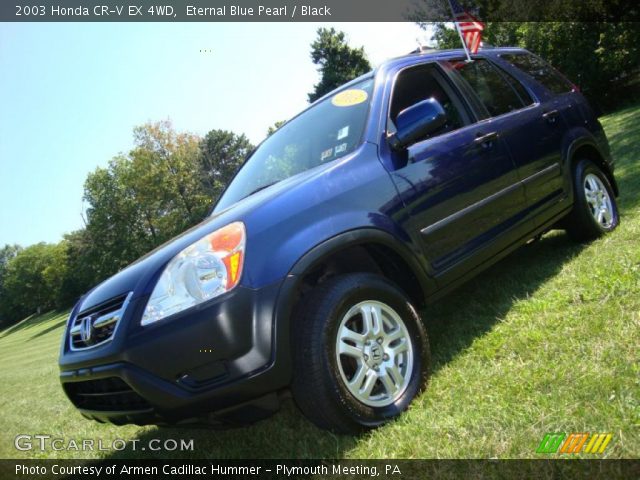 2003 Honda CR-V EX 4WD in Eternal Blue Pearl