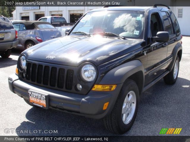 2007 Jeep Liberty Sport 4x4 in Black Clearcoat