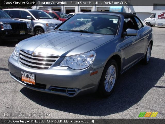 2009 Chrysler Sebring Touring Convertible in Bright Silver Metallic