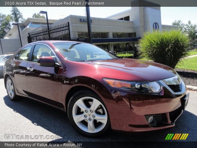 2010 Acura TSX Sedan in Basque Red Pearl
