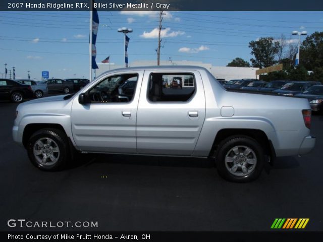 2007 Honda Ridgeline RTX in Billet Silver Metallic