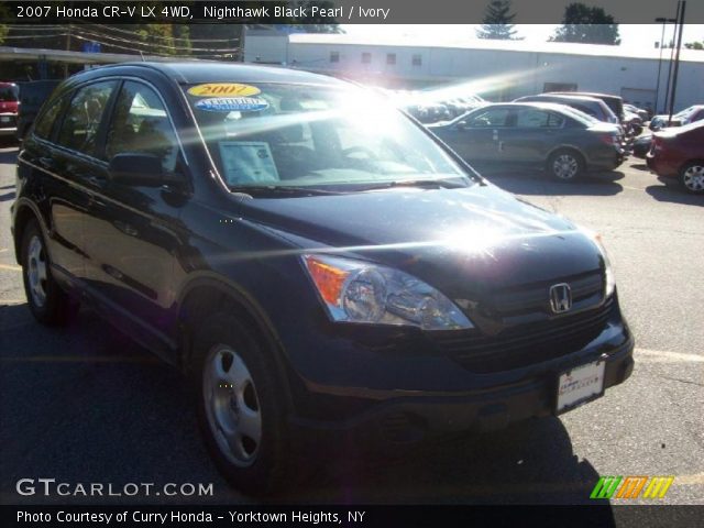 2007 Honda CR-V LX 4WD in Nighthawk Black Pearl