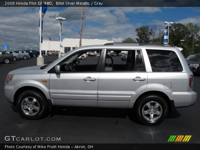 2008 Honda Pilot EX 4WD in Billet Silver Metallic