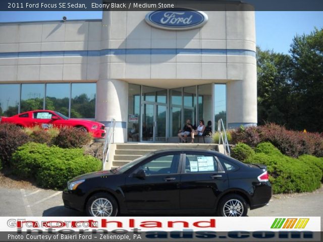 2011 Ford Focus SE Sedan in Ebony Black