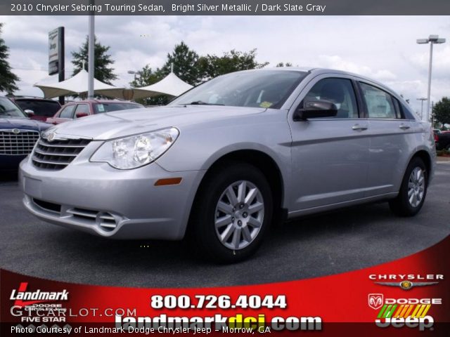 2010 Chrysler Sebring Touring Sedan in Bright Silver Metallic