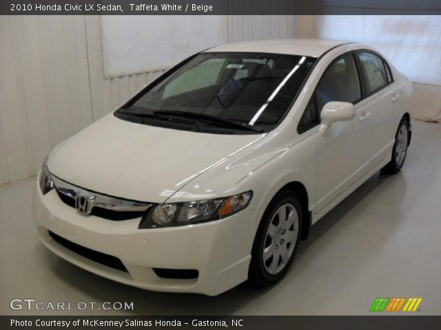 2010 Honda Civic LX Sedan in Taffeta White