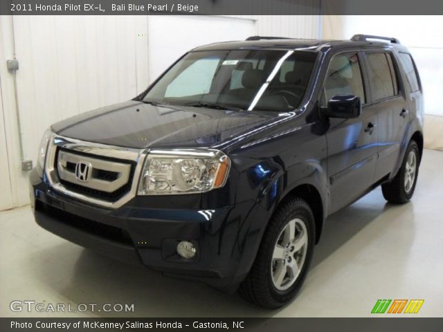 2011 Honda Pilot EX-L in Bali Blue Pearl