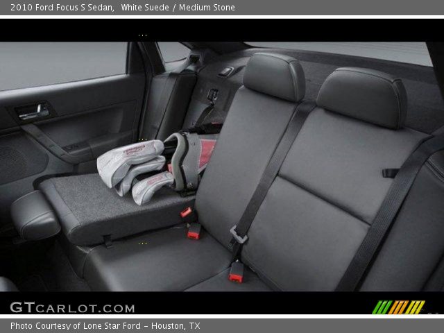 2010 Ford Focus S Sedan in White Suede