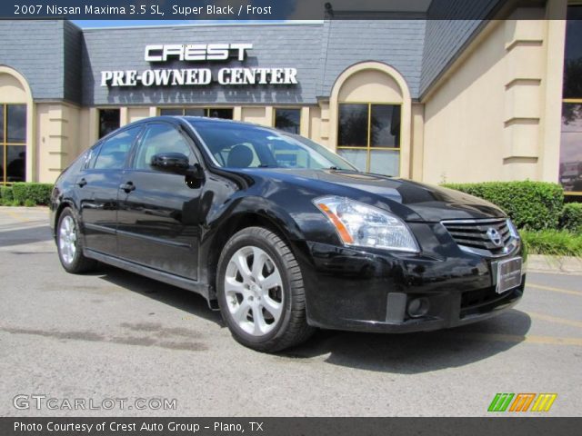 2007 Nissan Maxima 3.5 SL in Super Black