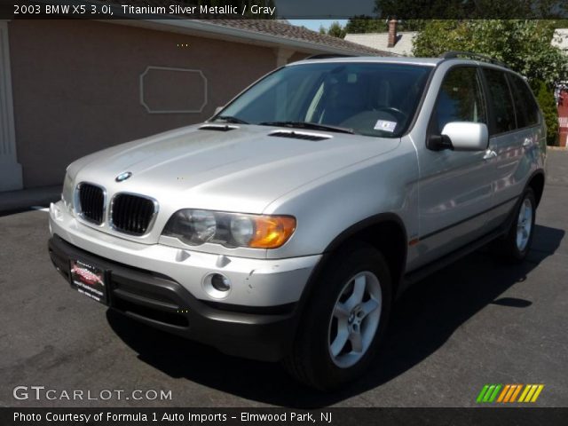 2003 BMW X5 3.0i in Titanium Silver Metallic