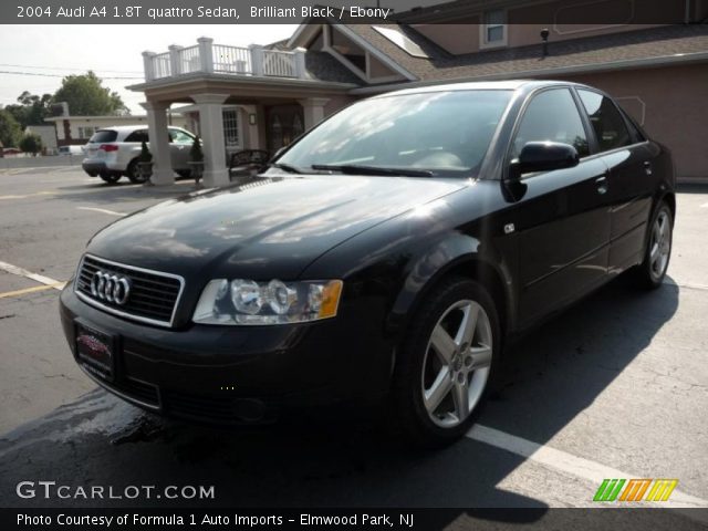 2004 Audi A4 1.8T quattro Sedan in Brilliant Black