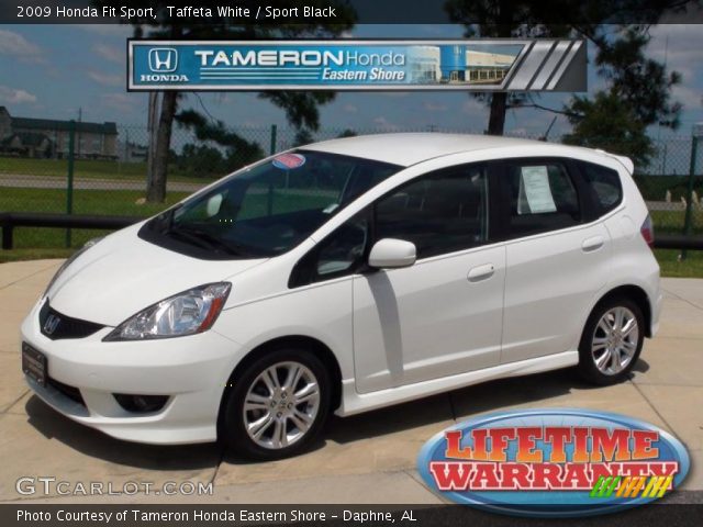 2009 Honda Fit Sport in Taffeta White