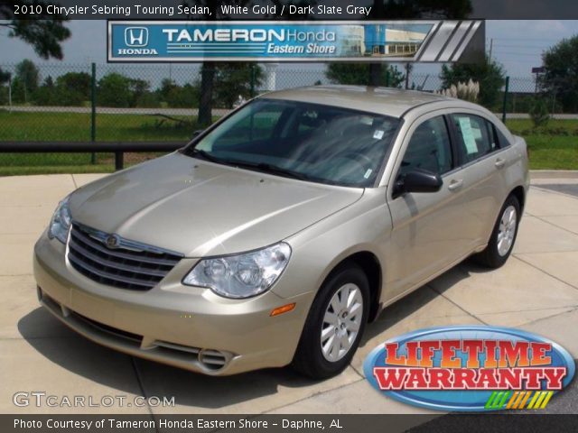 2010 Chrysler Sebring Touring Sedan in White Gold