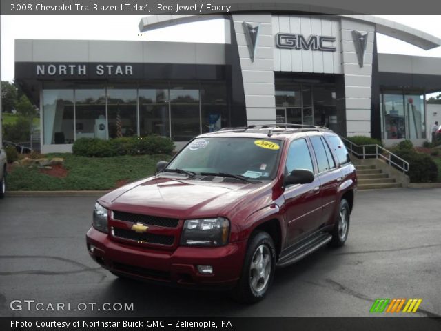 2008 Chevrolet TrailBlazer LT 4x4 in Red Jewel