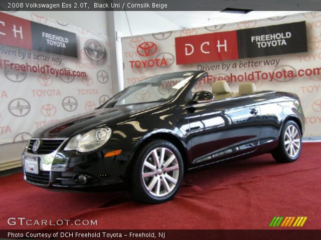 2008 Volkswagen Eos 2.0T in Black Uni