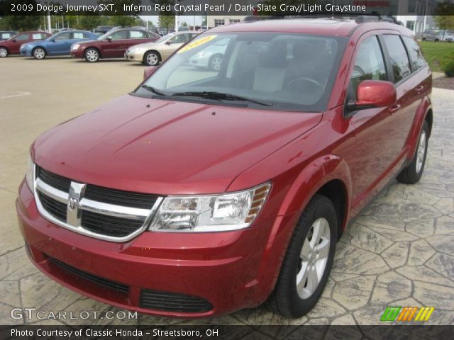 2009 Dodge Journey SXT in Inferno Red Crystal Pearl