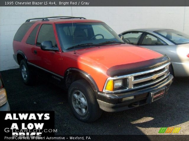 1995 Chevrolet Blazer LS 4x4 in Bright Red