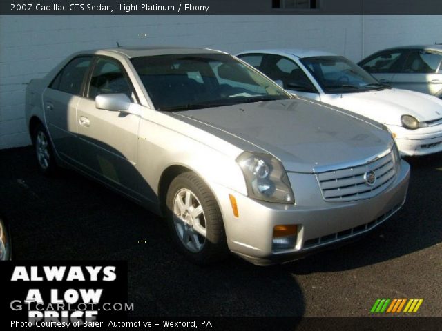 2007 Cadillac CTS Sedan in Light Platinum